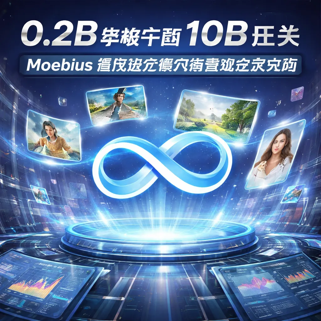 0.2B 参数干翻 10B 巨头,Moebius 重新定义图像修复效率天花板