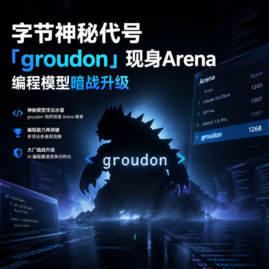 字节神秘代号「groudon」现身Arena,编程模型暗战升级
