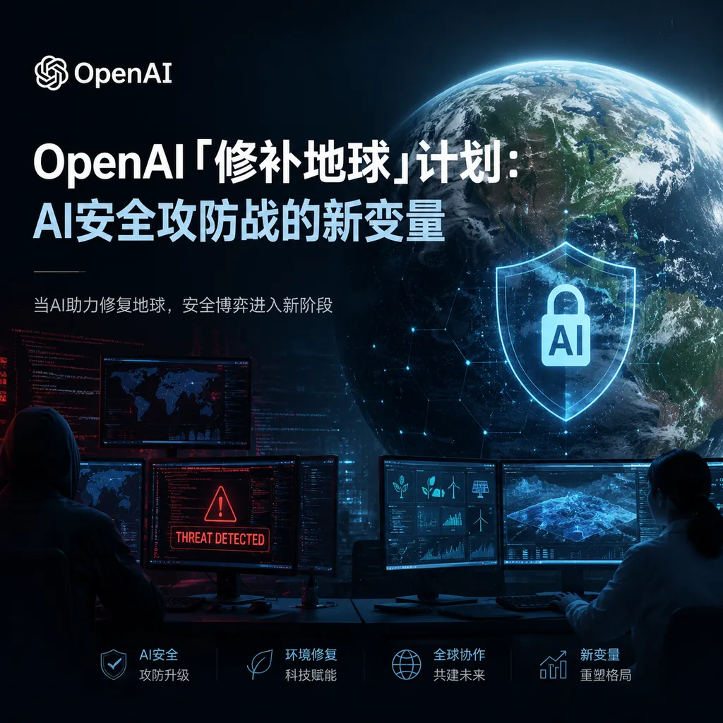 OpenAI「修补地球」计划:AI安全攻防战的新变量