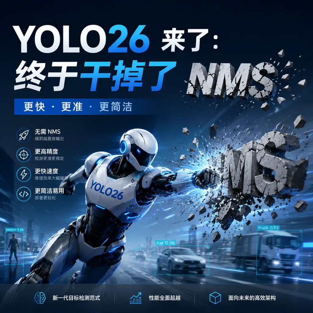 YOLO26 来了:终于干掉了 NMS