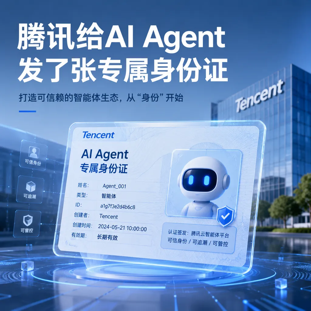 腾讯给AI Agent发了张专属身份证