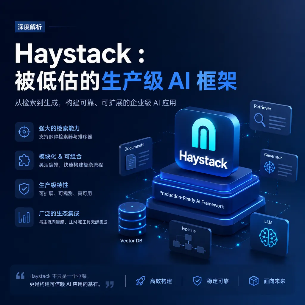 Haystack:被低估的生产级 AI 框架