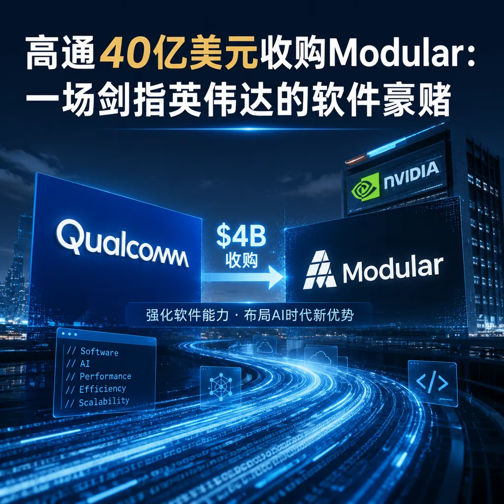 高通40亿美元收购Modular:一场剑指英伟达的软件豪赌