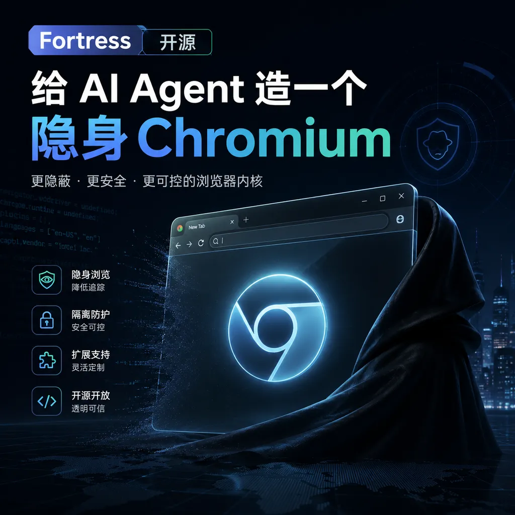Fortress 开源:给 AI Agent 造一个隐身 Chromium