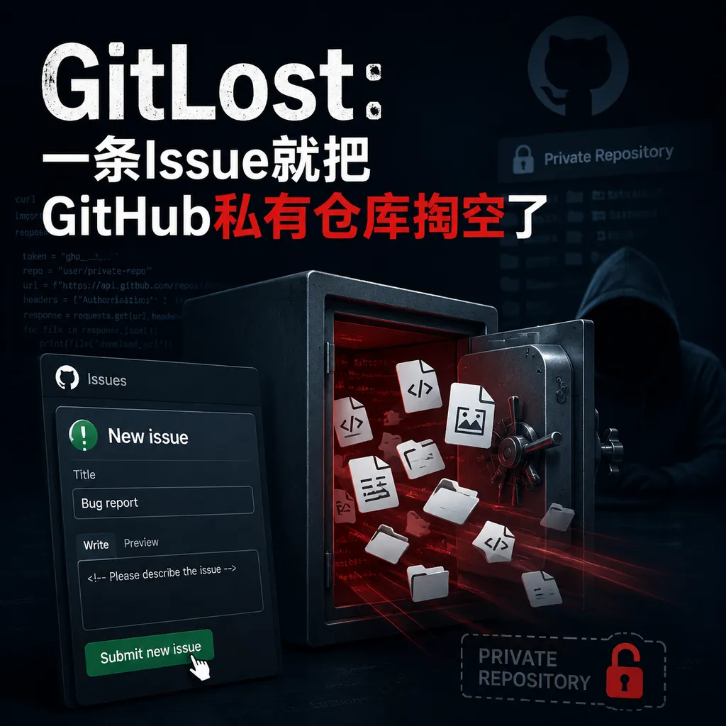 GitLost:一条Issue就把GitHub私有仓库掏空了