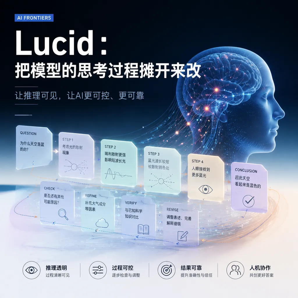 Lucid:把模型的思考过程摊开来改