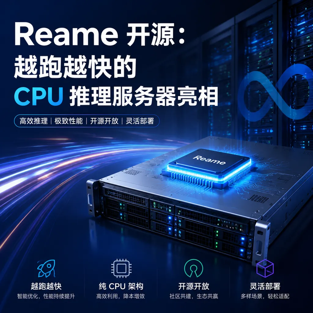 Reame 开源:越跑越快的 CPU 推理服务器亮相