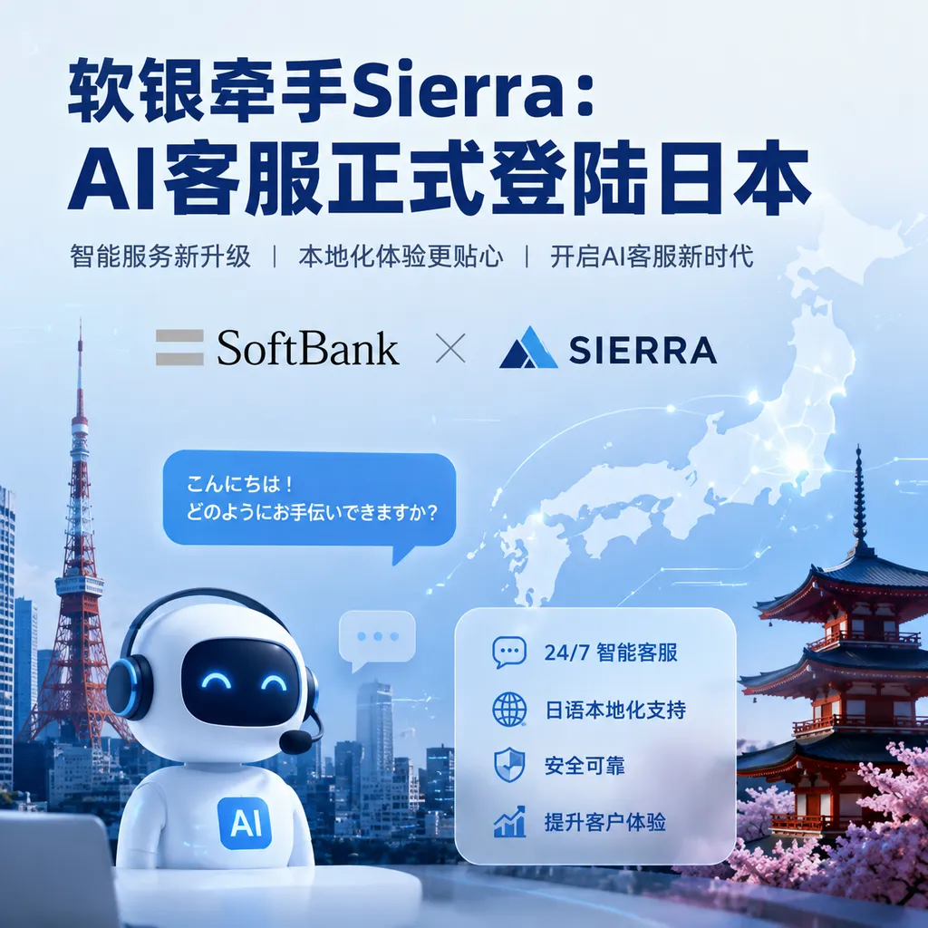 软银牵手Sierra:AI客服正式登陆日本