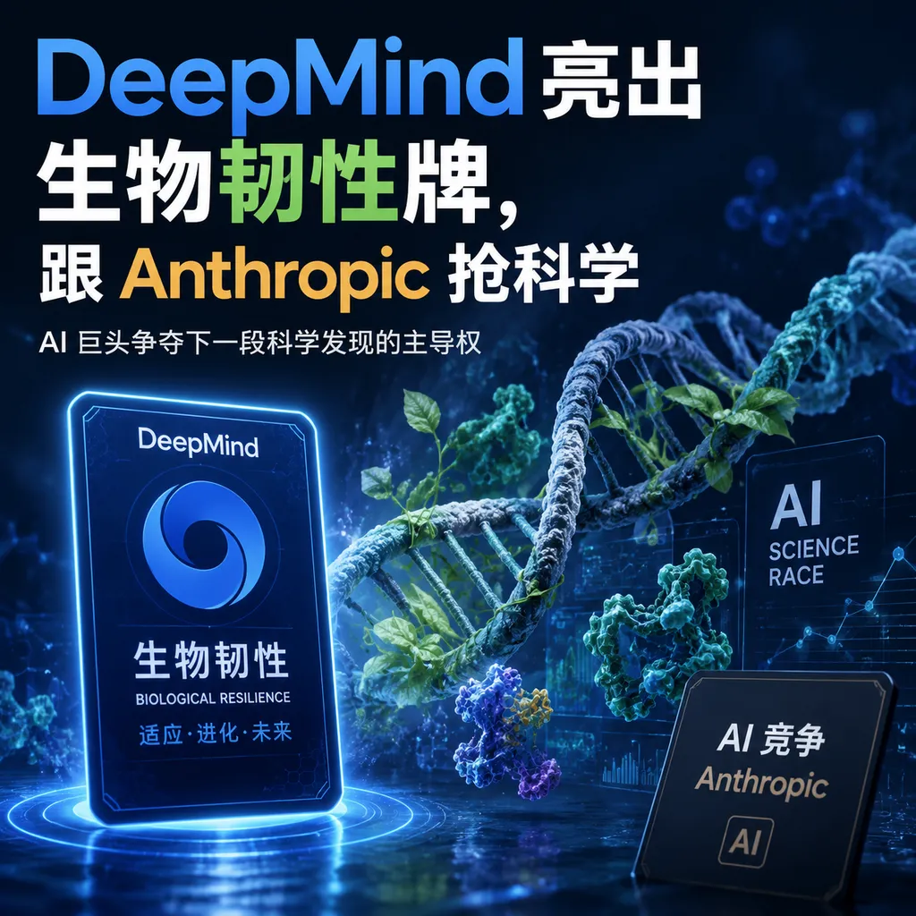 DeepMind plays the biological resilience card to compete with Anthropic for science