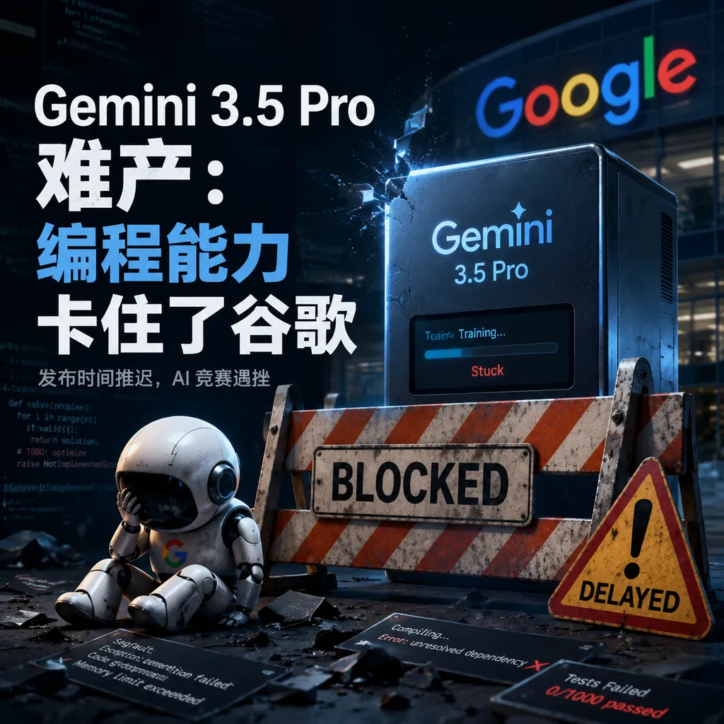 Gemini 3.5 Pro Difficult Birth: Programming Capabilities Have Stuck Google