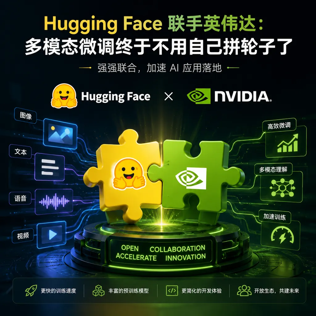 Hugging Face Teams Up with NVIDIA: No More Building Your Own Tools for Multimodal Fine-tuning
