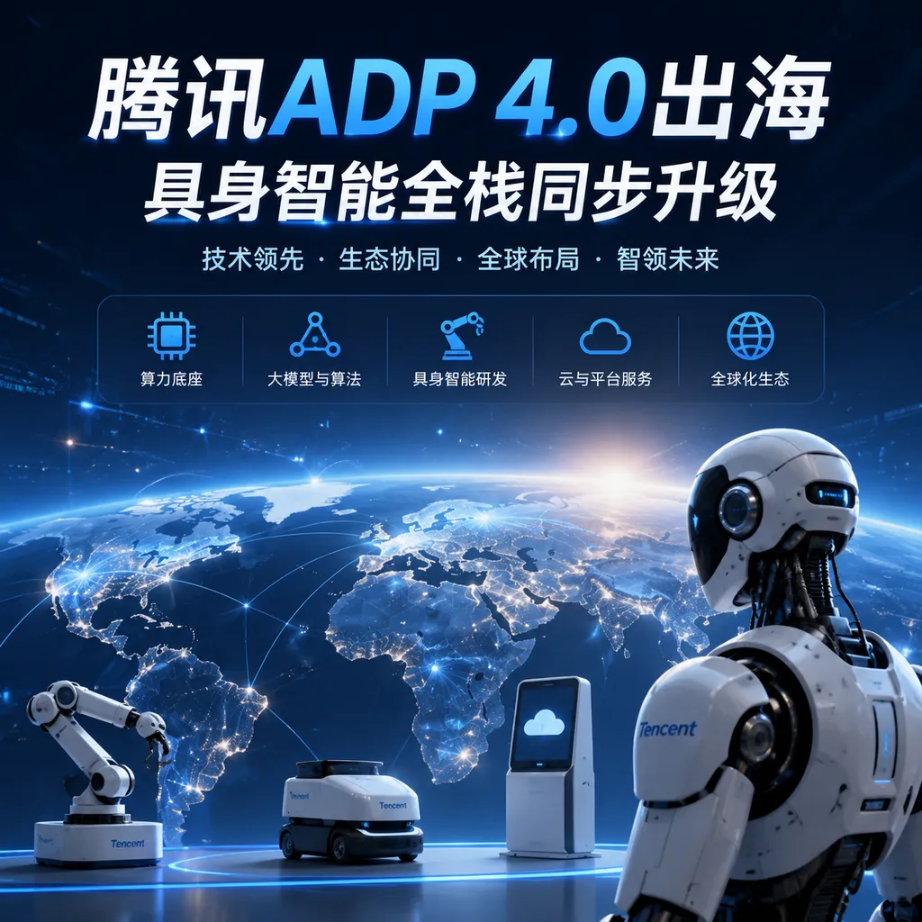 Tencent ADP 4.0 Goes Global, Full-Stack Upgrade for Embodied Intelligence