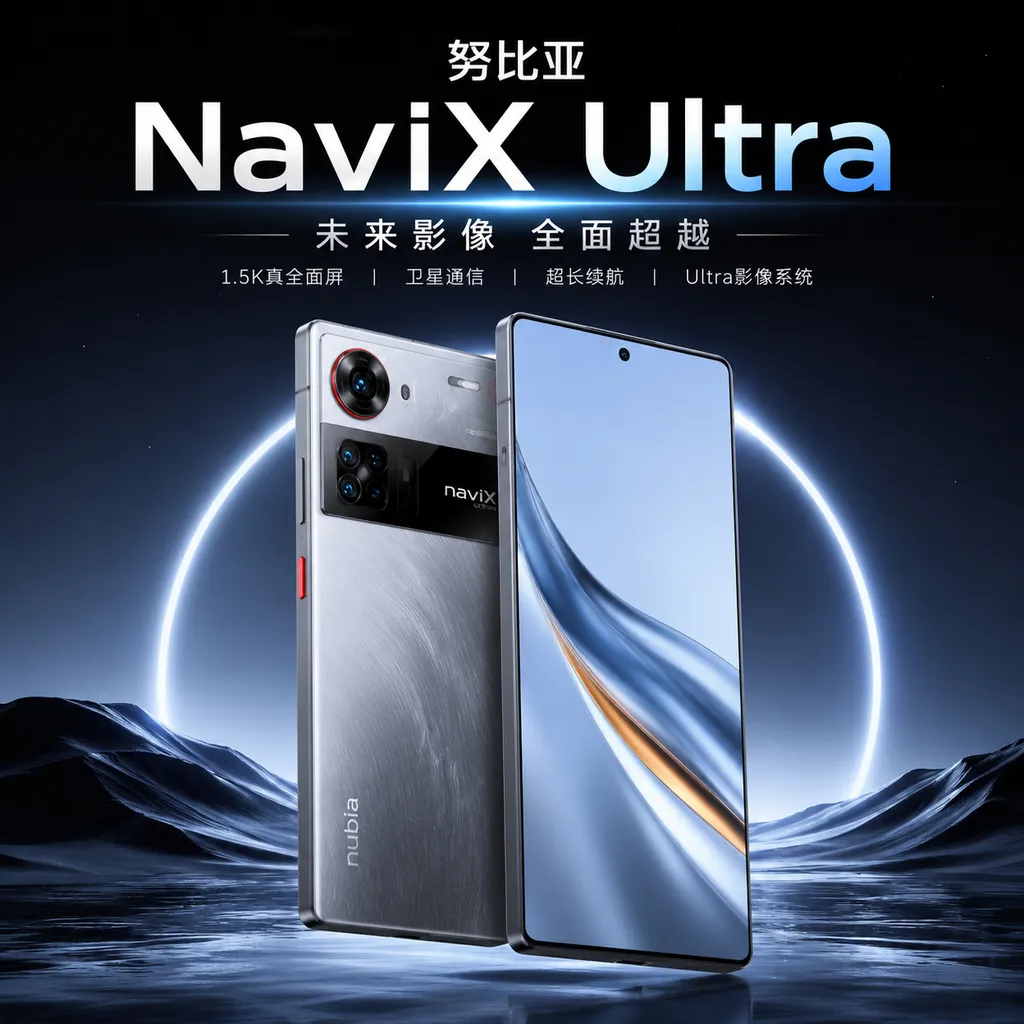 努比亚NaviX Ultra亮相
