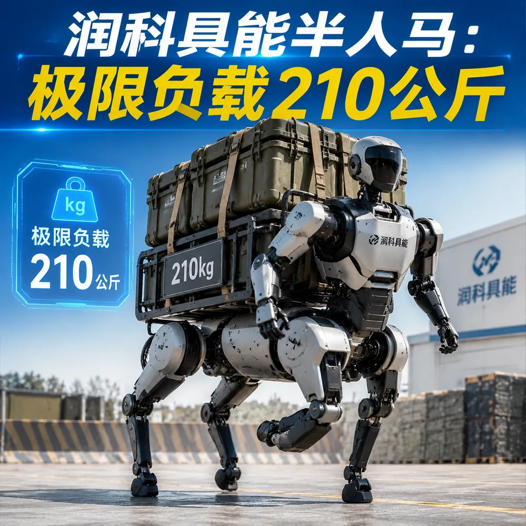 润科具能半人马:极限负载210公斤