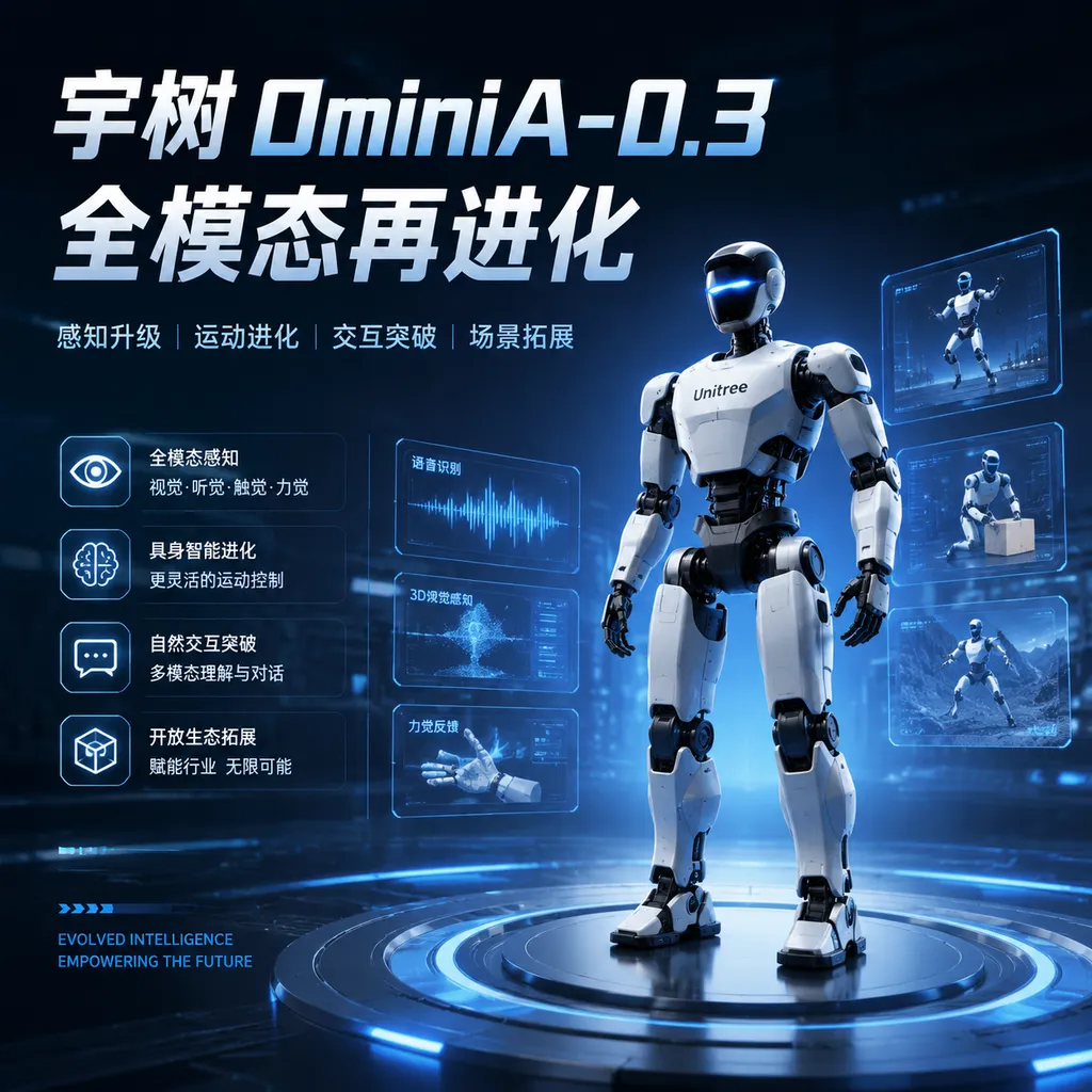 宇树OminiA-0.3全模态再进化