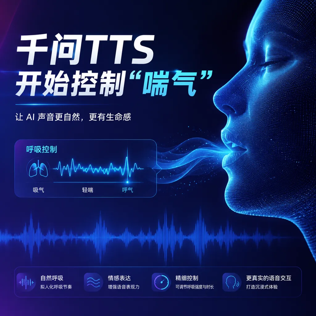 千问TTS开始控制“喘气”