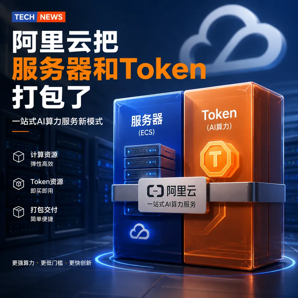 阿里云把服务器和Token打包了