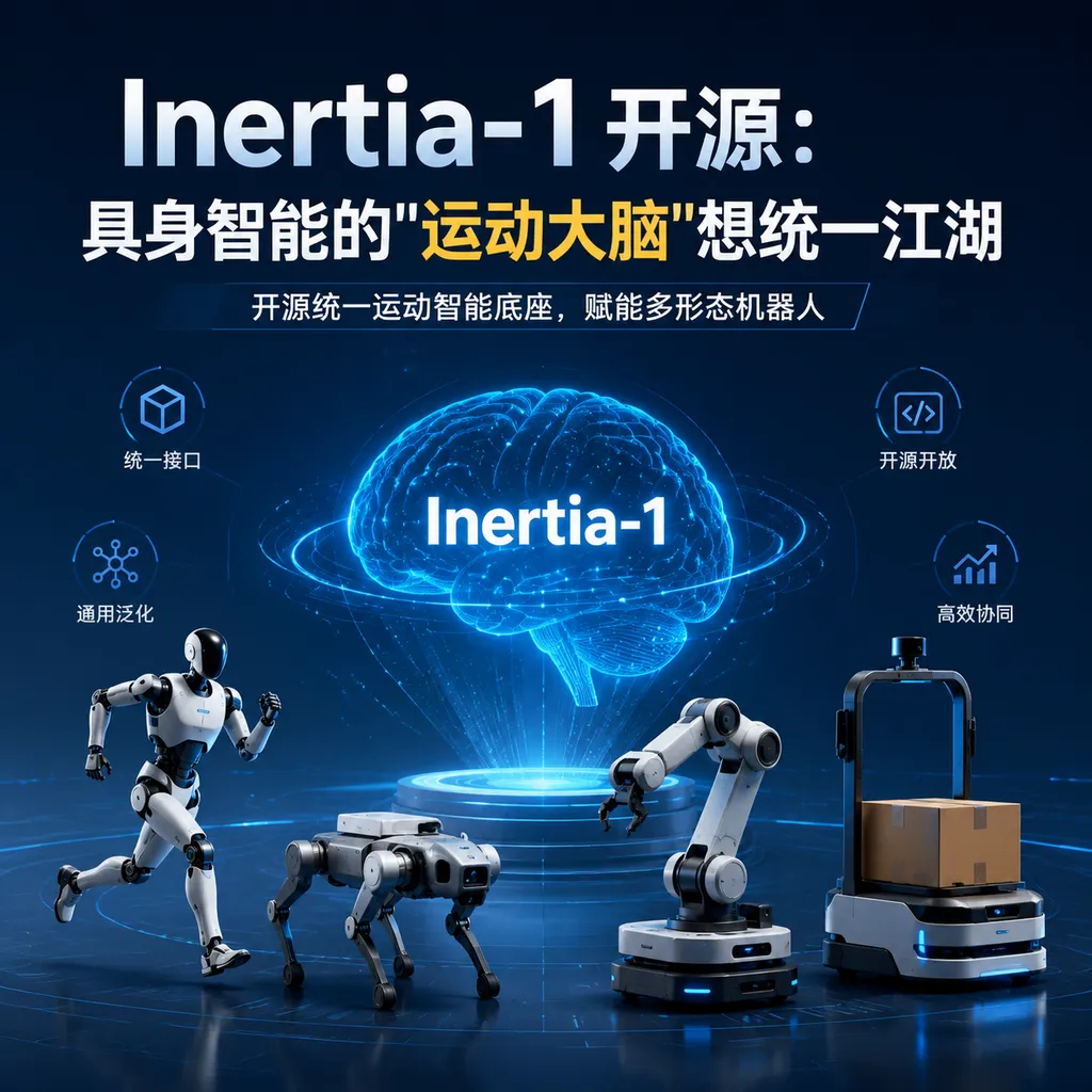 Inertia-1 Open Source: The "Motion Brain" of Embodied Intelligence Aims to Unify the Field