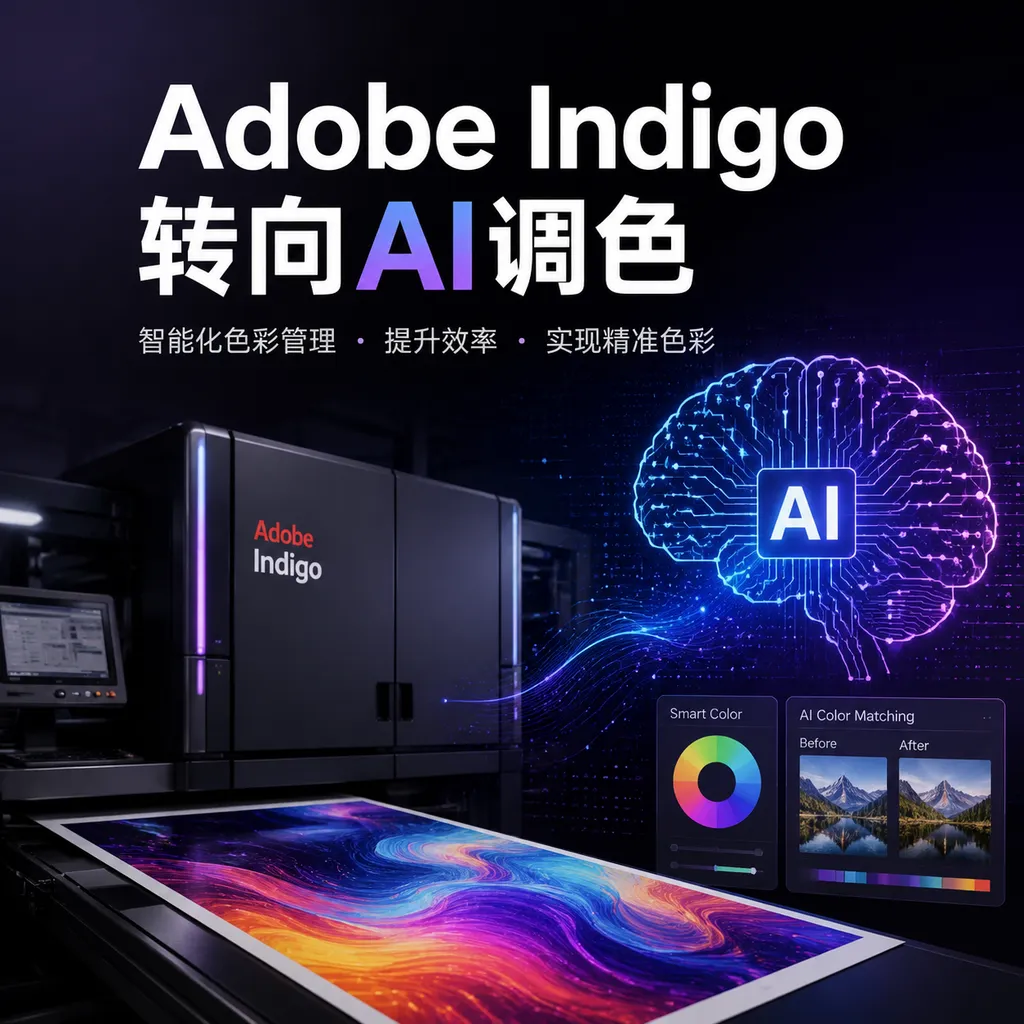 Adobe Indigo转向AI调色