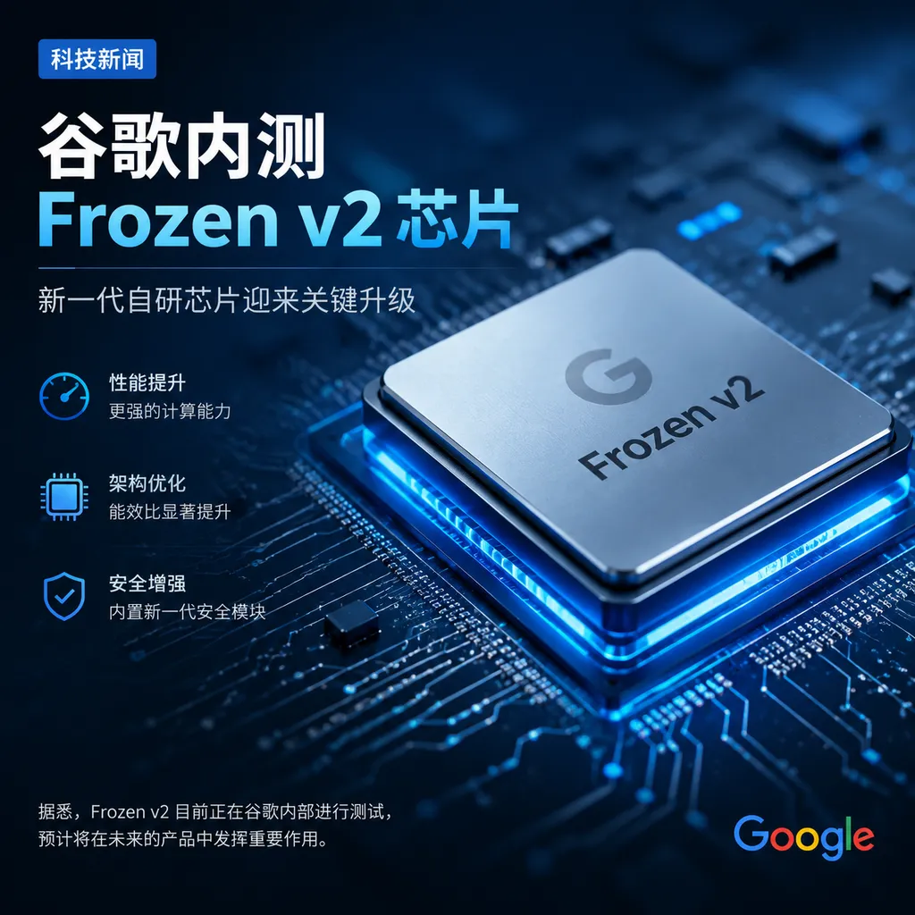 谷歌内测Frozen v2芯片