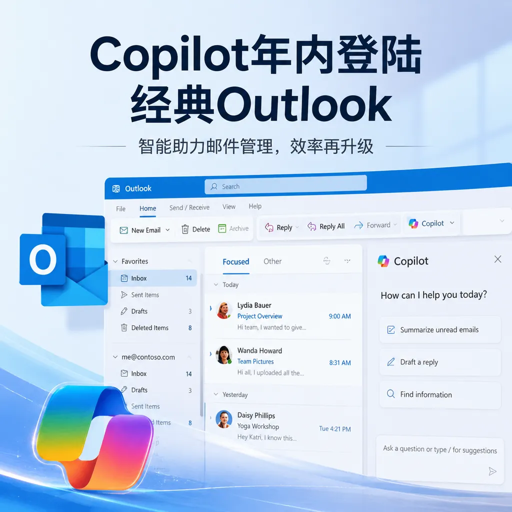 Copilot年内登陆经典Outlook