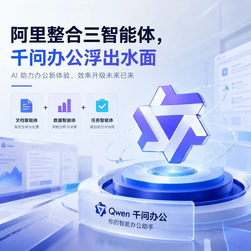 阿里整合三智能体,千问办公浮出水面