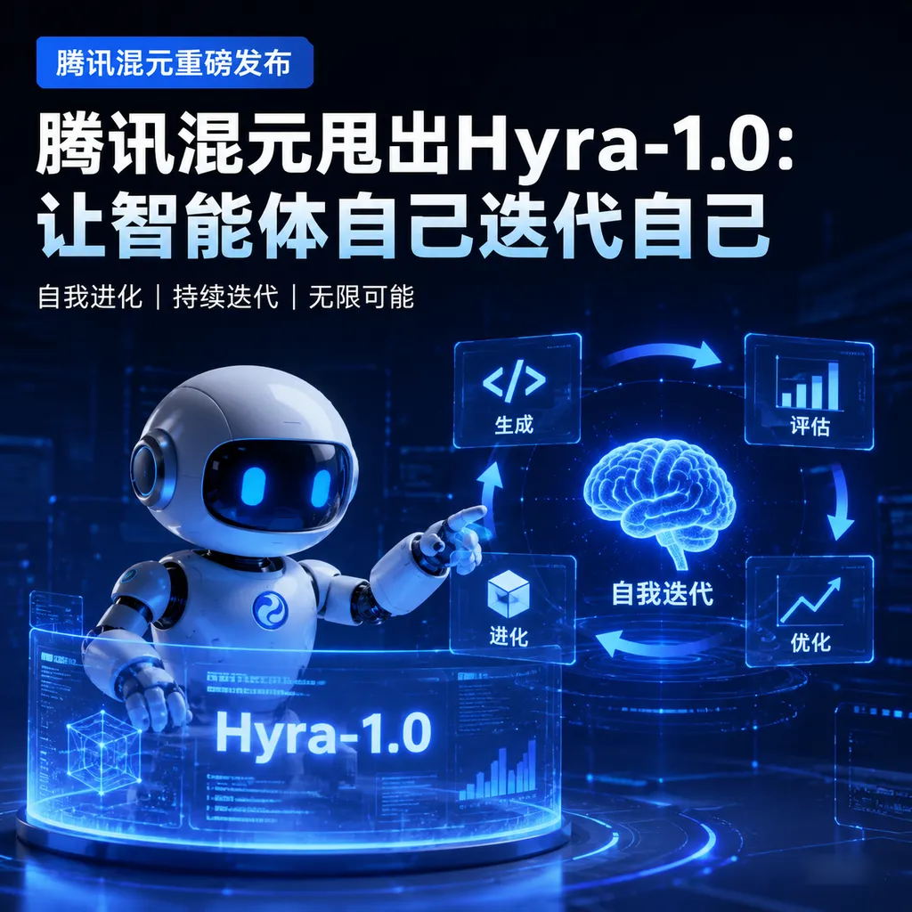 Tencent Hunyuan unveils Hyra-1.0: Enabling agents to iterate on themselves