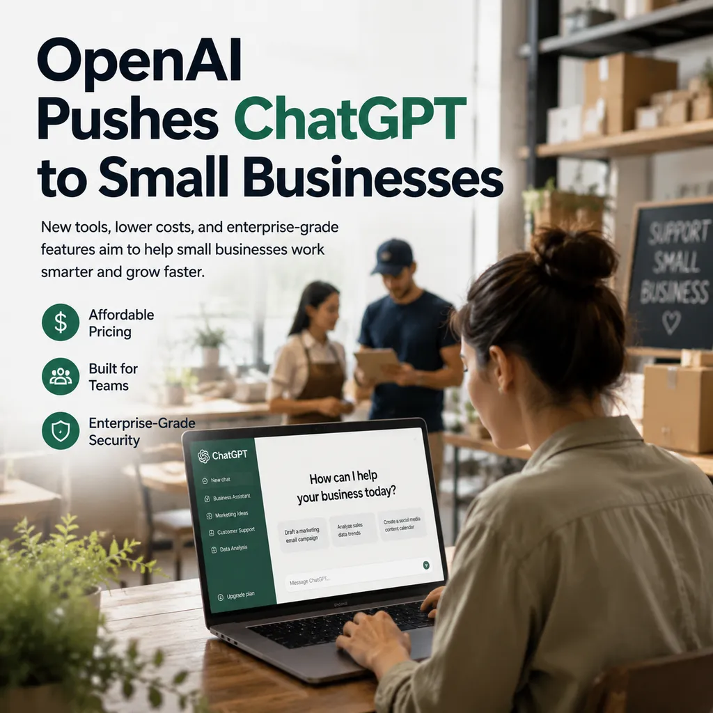 OpenAI把ChatGPT推向小企业