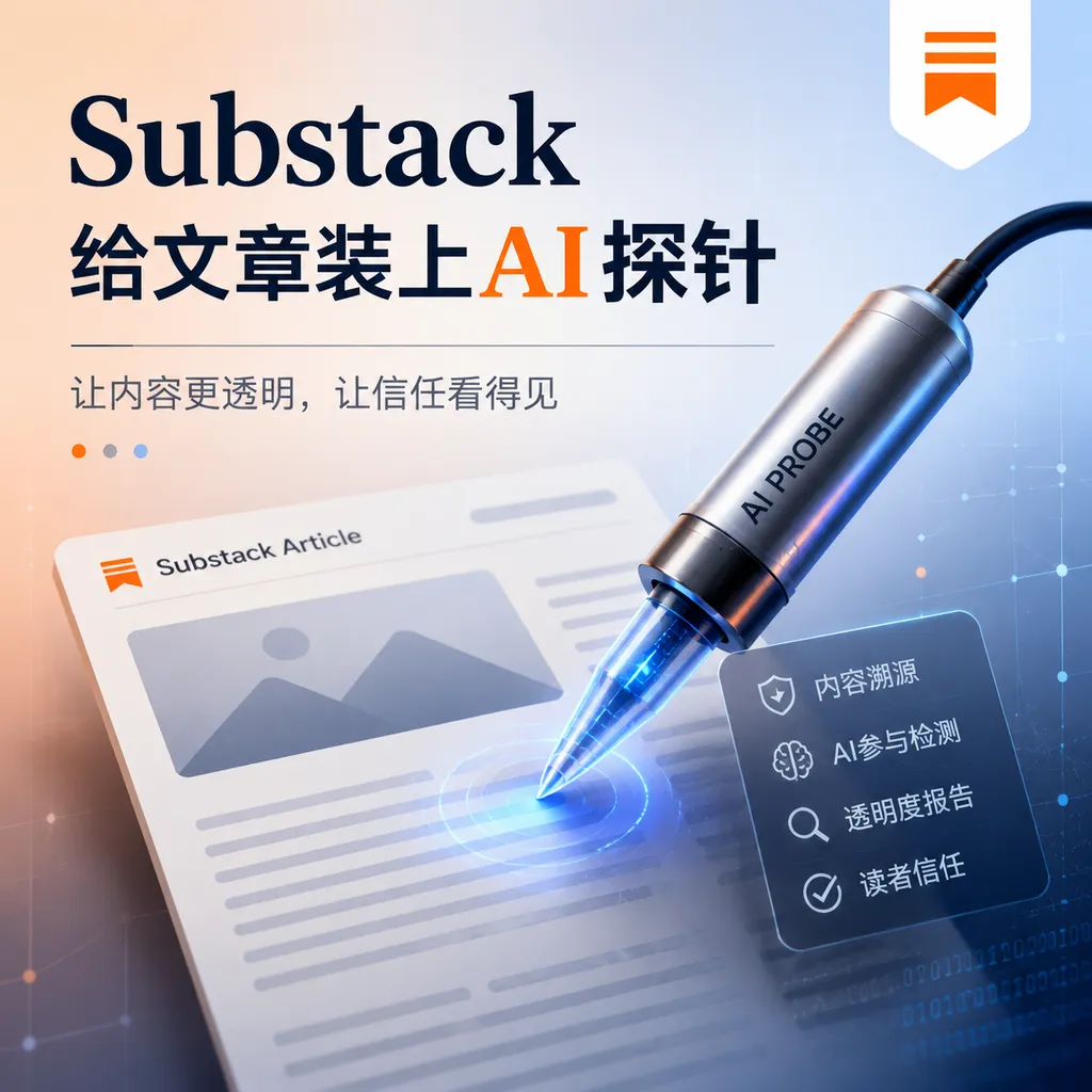 Substack给文章装上AI探针