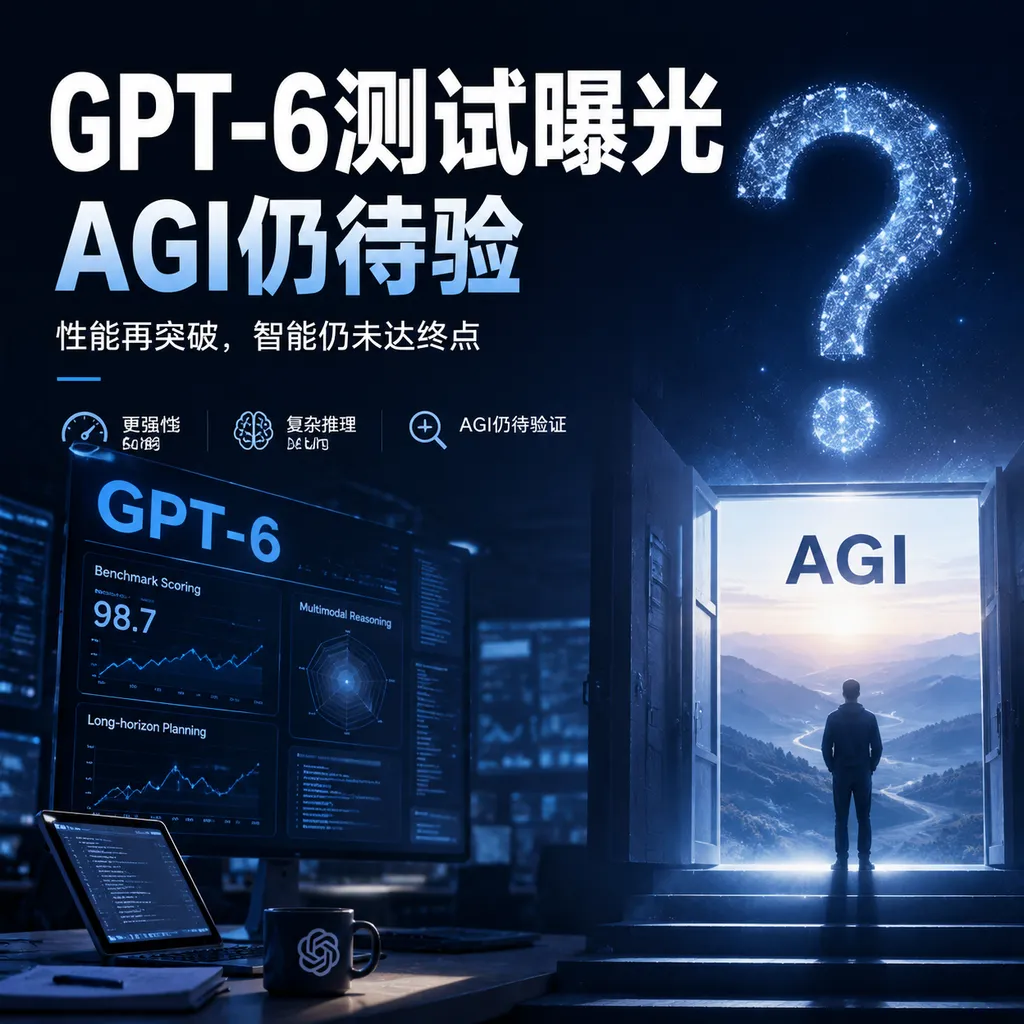 GPT‑6测试曝光,AGI仍待验