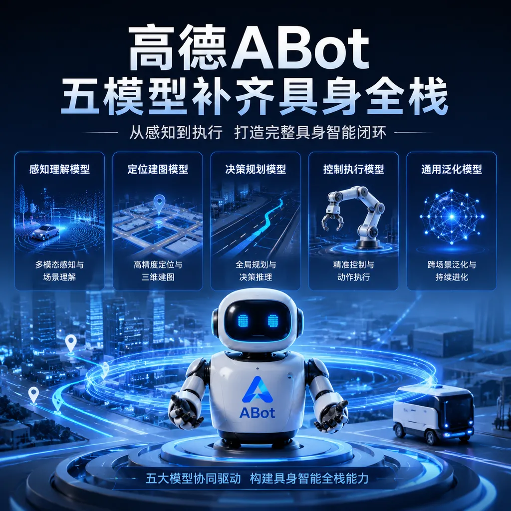 高德ABot五模型补齐具身全栈