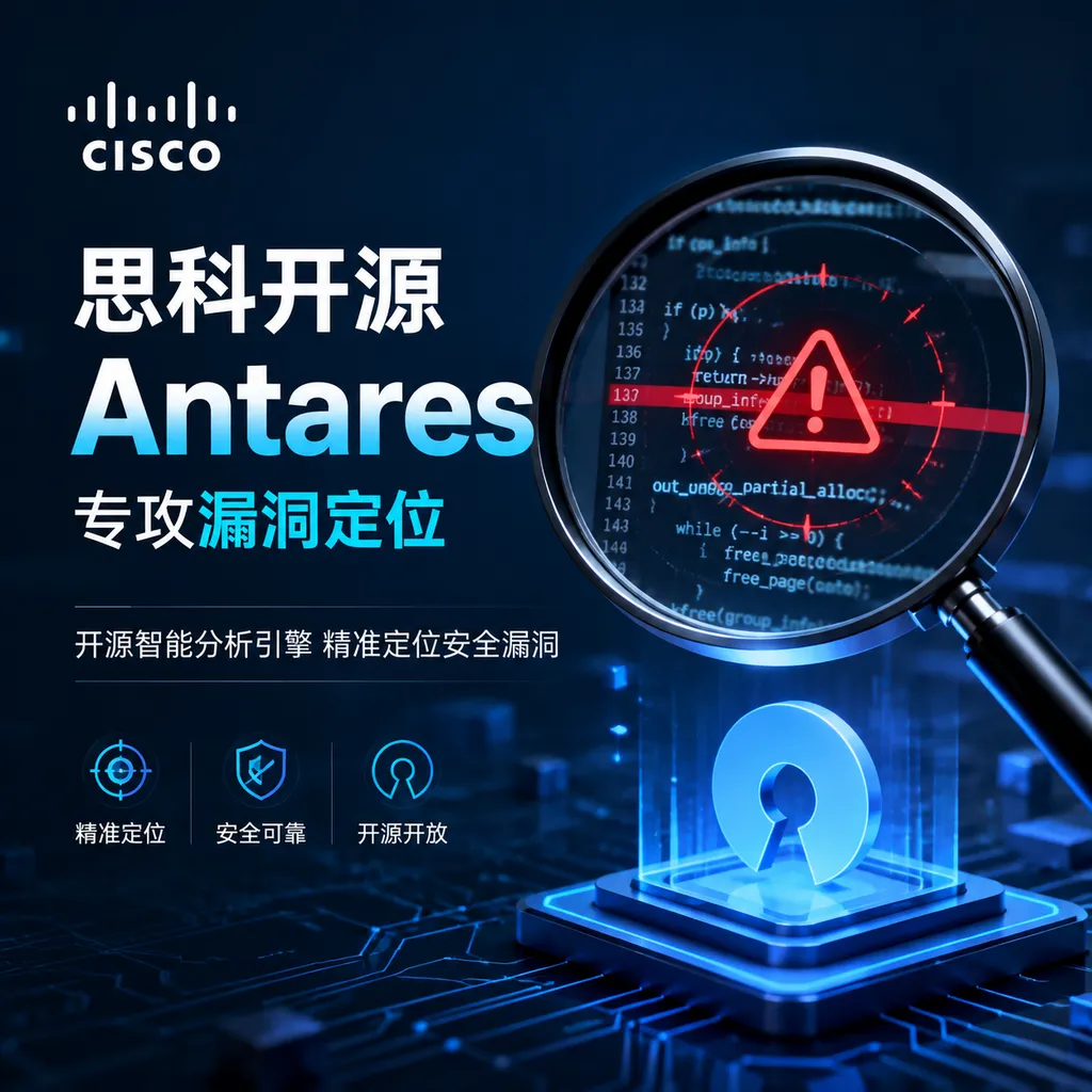 思科开源Antares,专攻漏洞定位