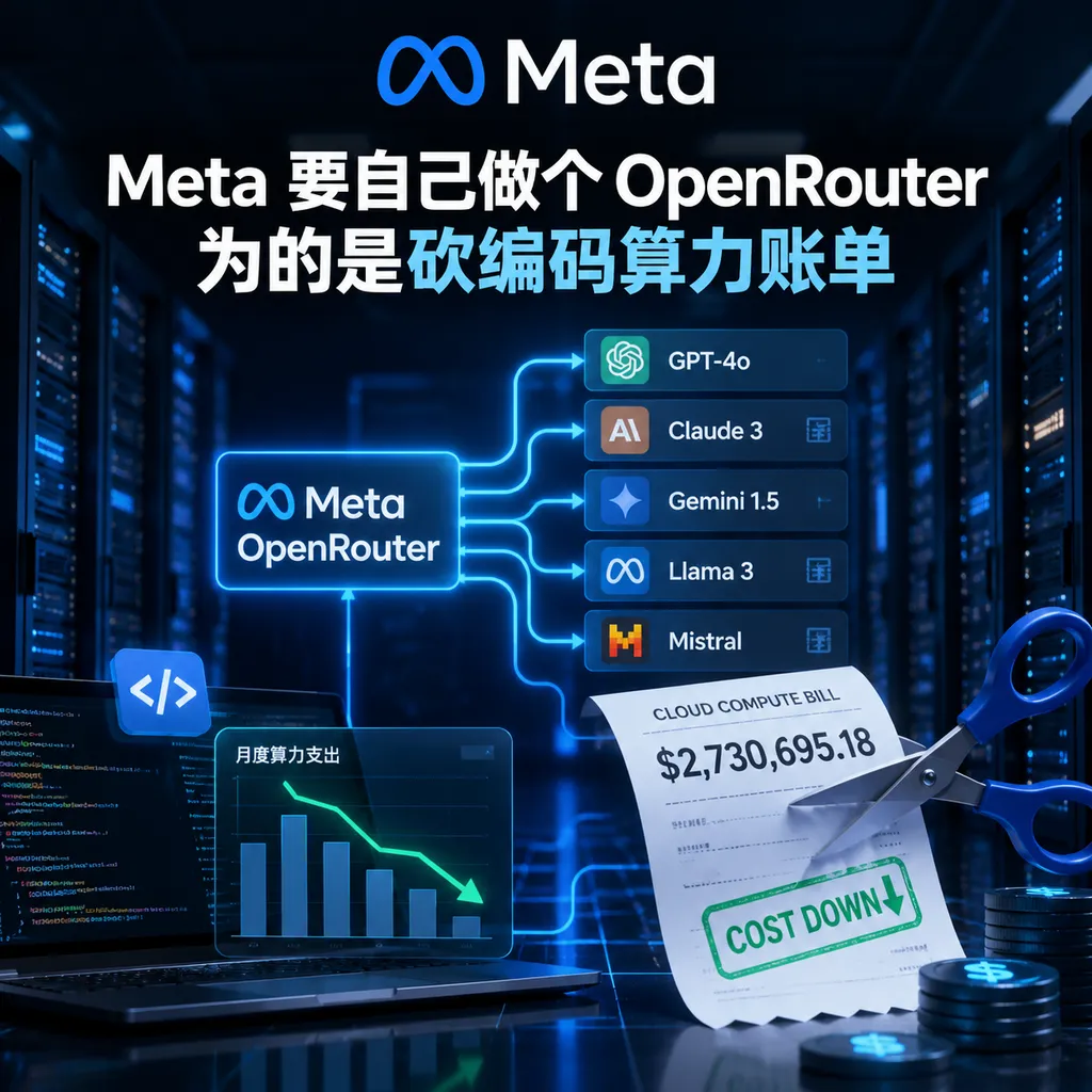 Meta wants to build its own OpenRouter in order to cut its coding compute bill.