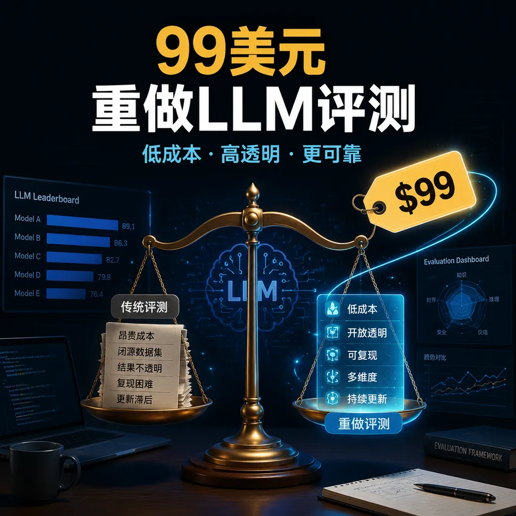 99美元重做LLM评测