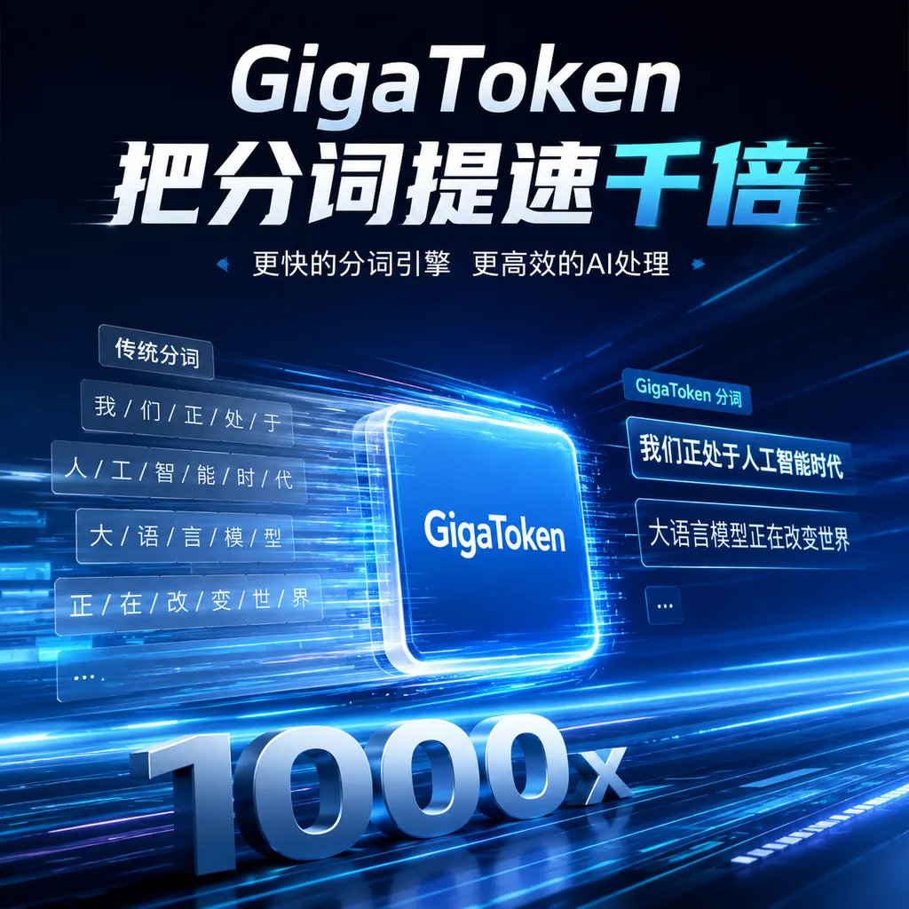 GigaToken把分词提速千倍