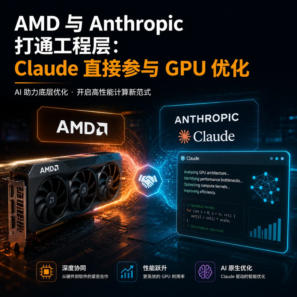 AMD and Anthropic Connect at the Engineering Level: Claude Directly Participates in GPU Optimization