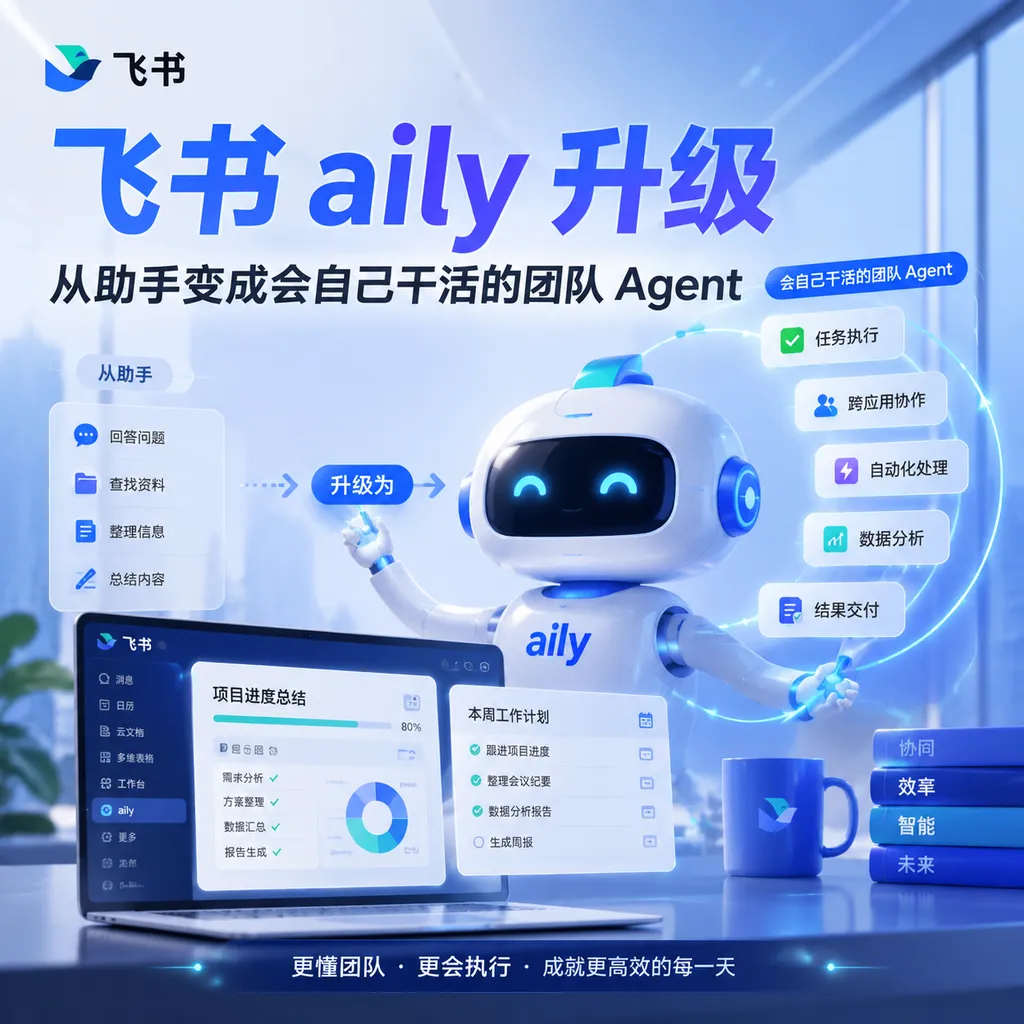 Feishu aily upgrade: from an assistant to a team Agent that can work autonomously