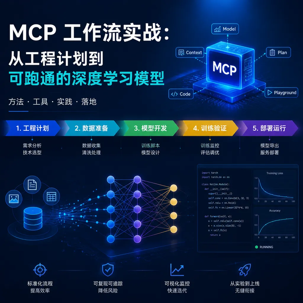 MCP Workflow in Practice: From Project Planning to a Runnable Deep Learning Model