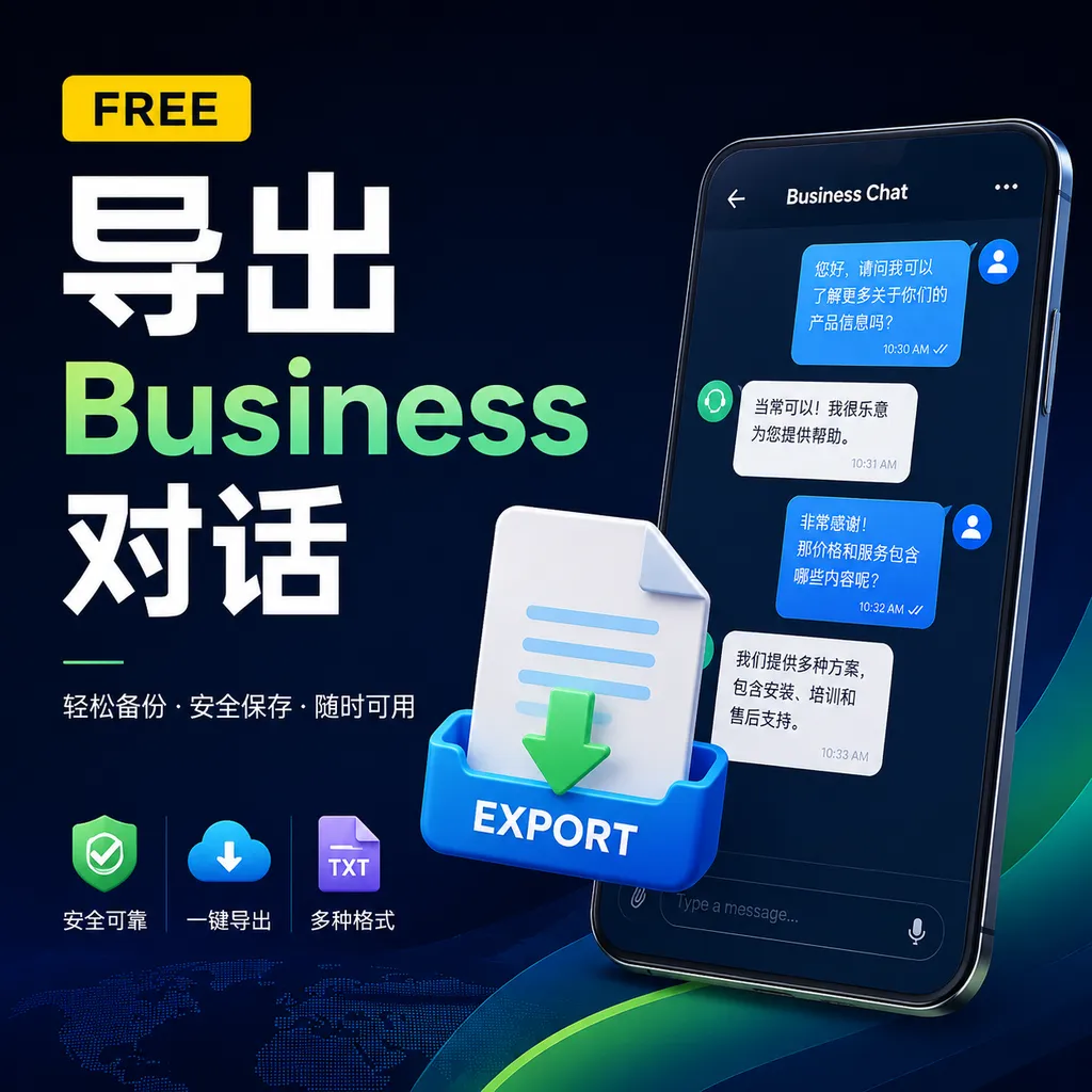 免费导出 Business 对话