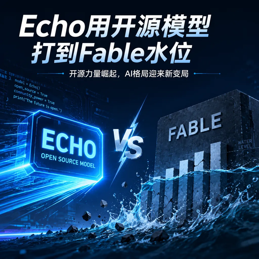Echo用开源模型打到Fable水位