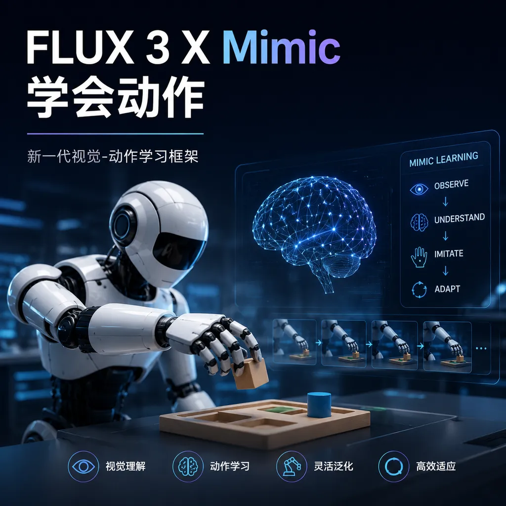 FLUX 3 X Mimic Learns Movements