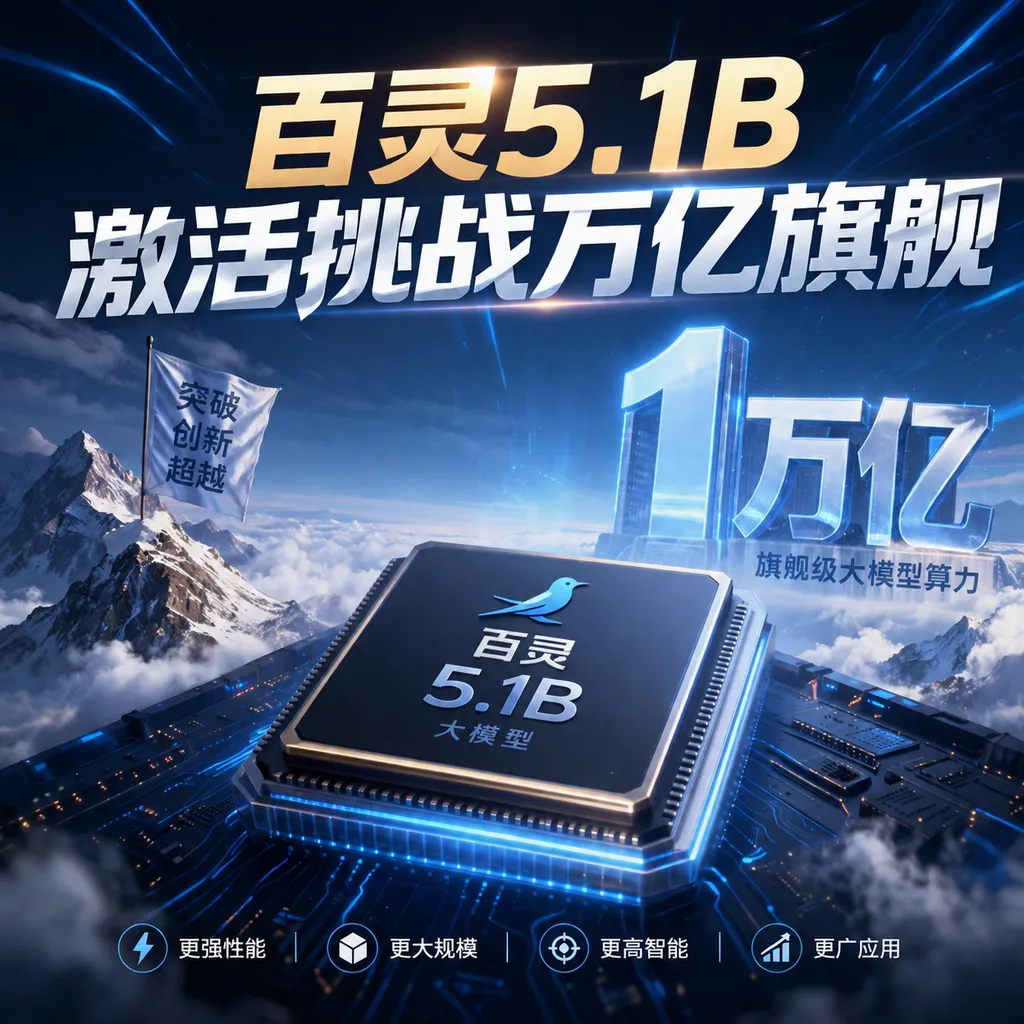 Bailing’s 5.1B Active Parameters Challenge Trillion-Parameter Flagships