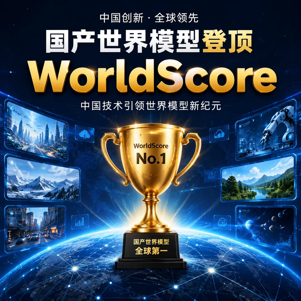 Chinese World Model Tops WorldScore