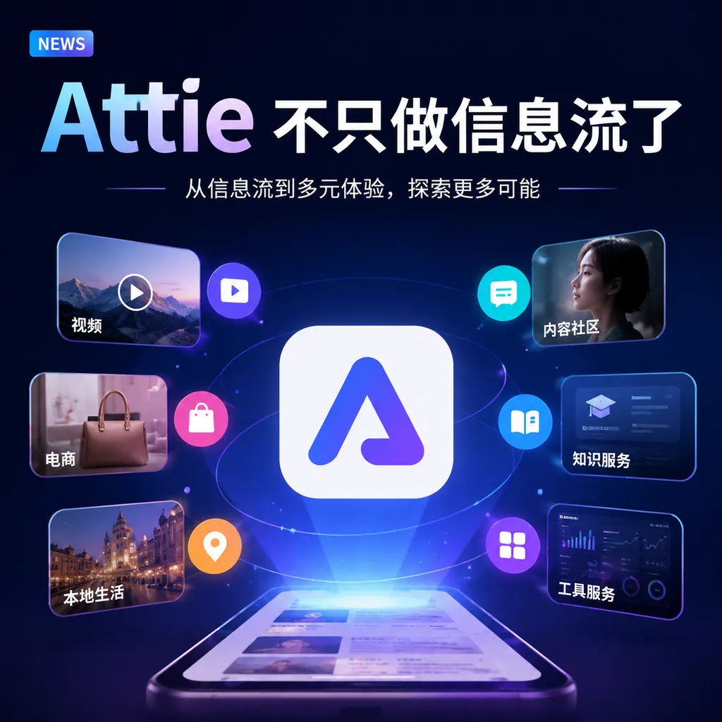 Attie不只做信息流了