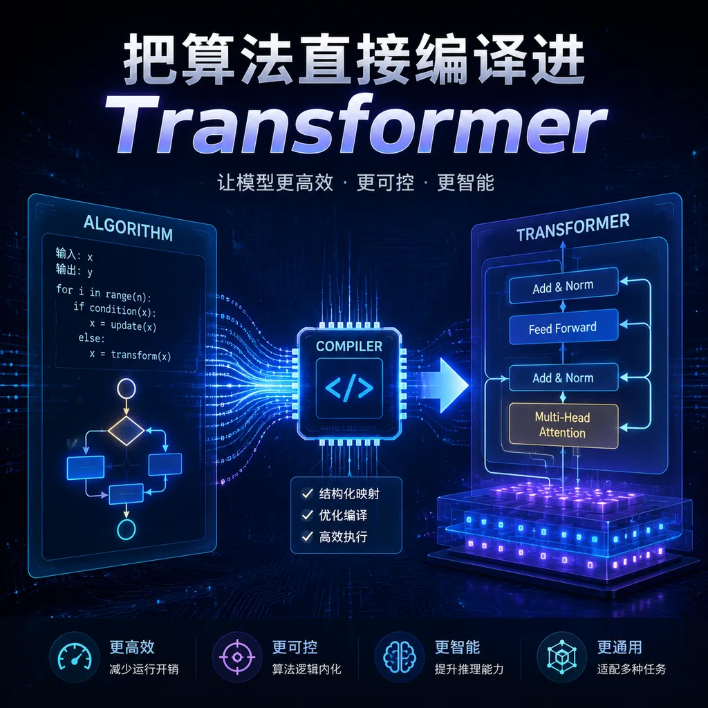 Compile the Algorithm Directly into the Transformer