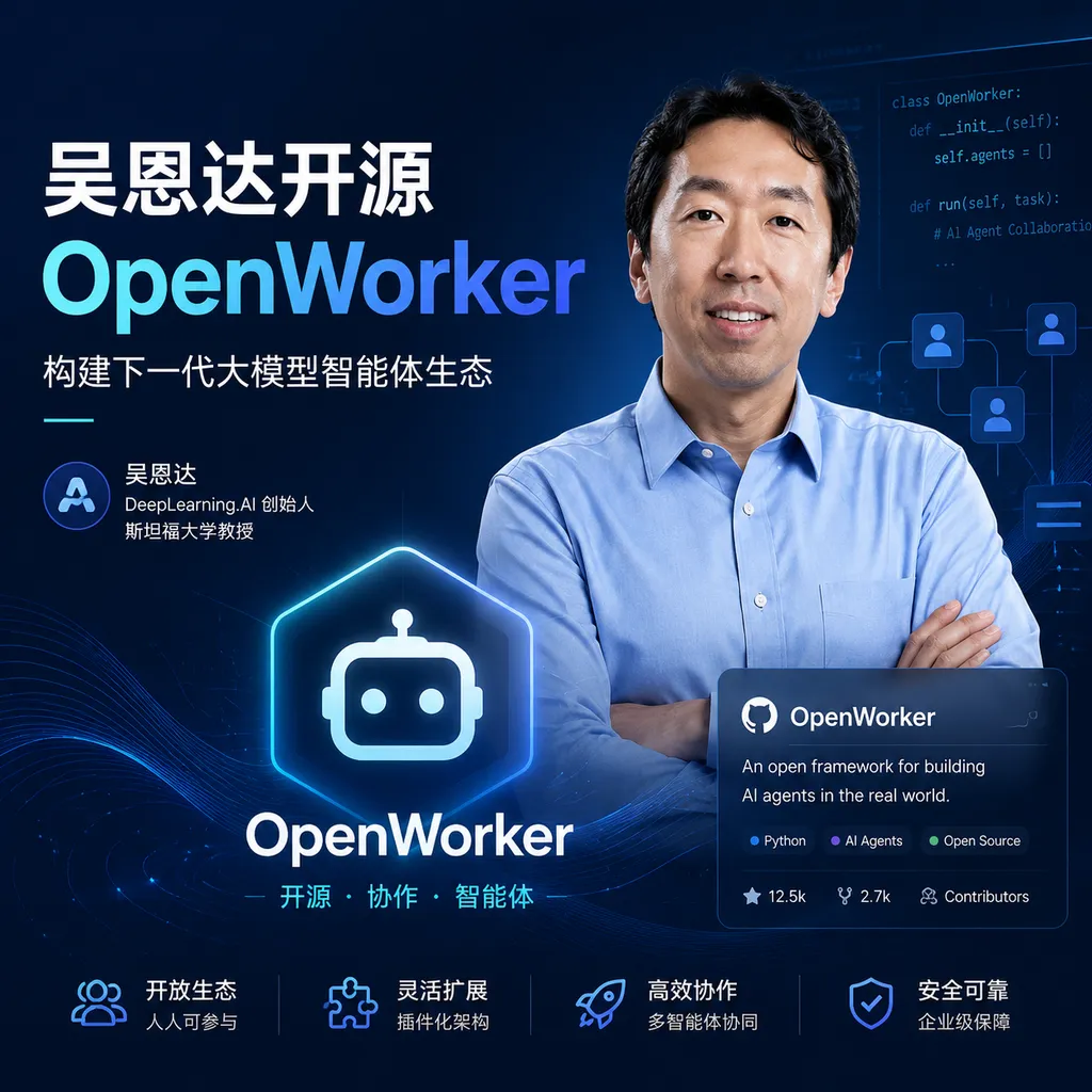 Andrew Ng Open-Sources OpenWorker