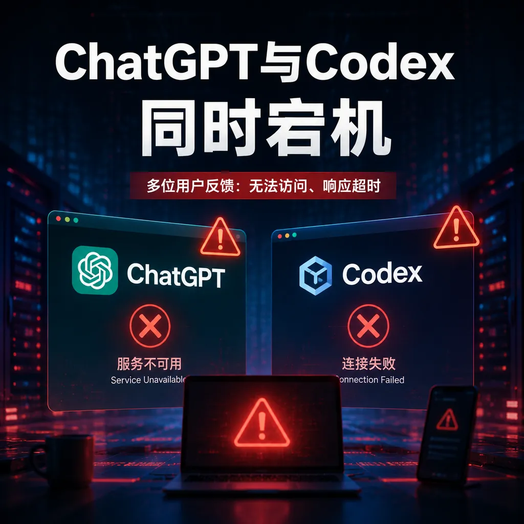 ChatGPT与Codex同时宕机