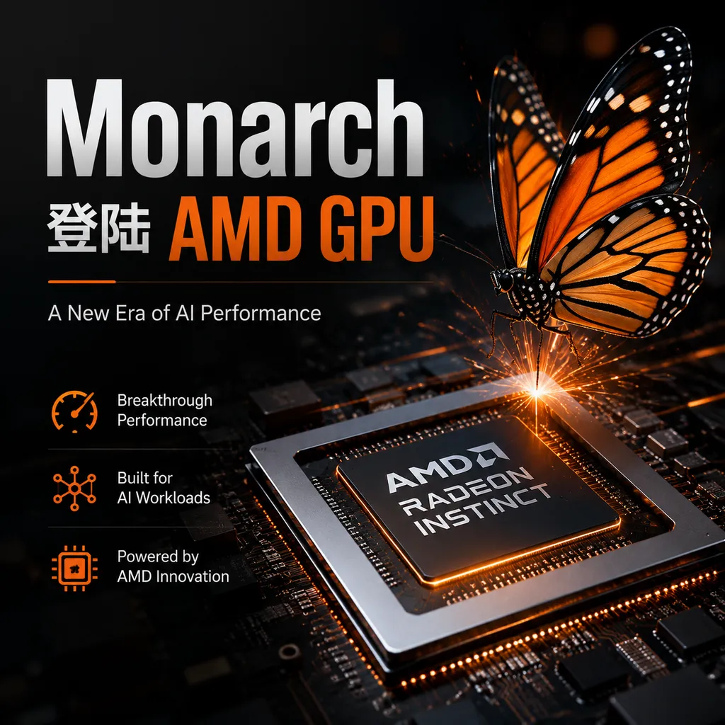 Monarch Arrives on AMD GPUs