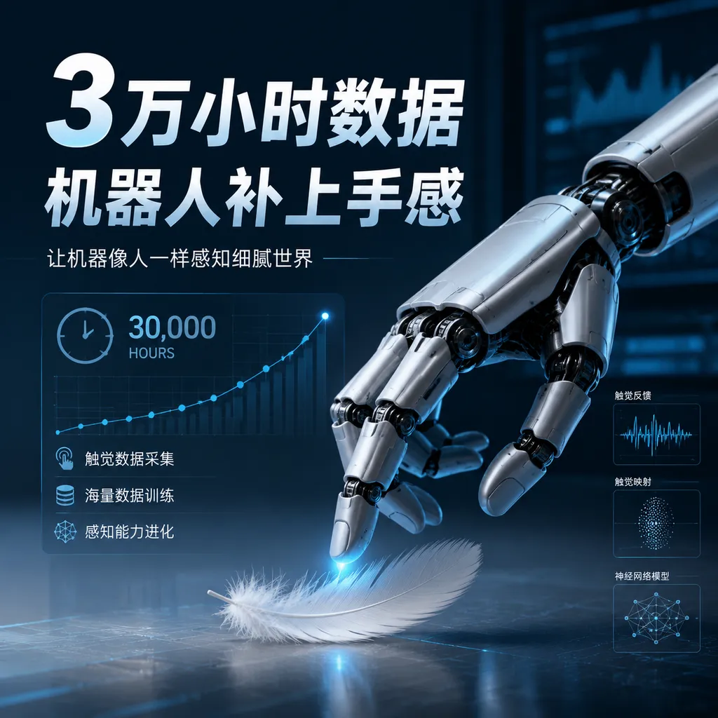 30,000 Hours of Data Give Robots a Sense of Touch