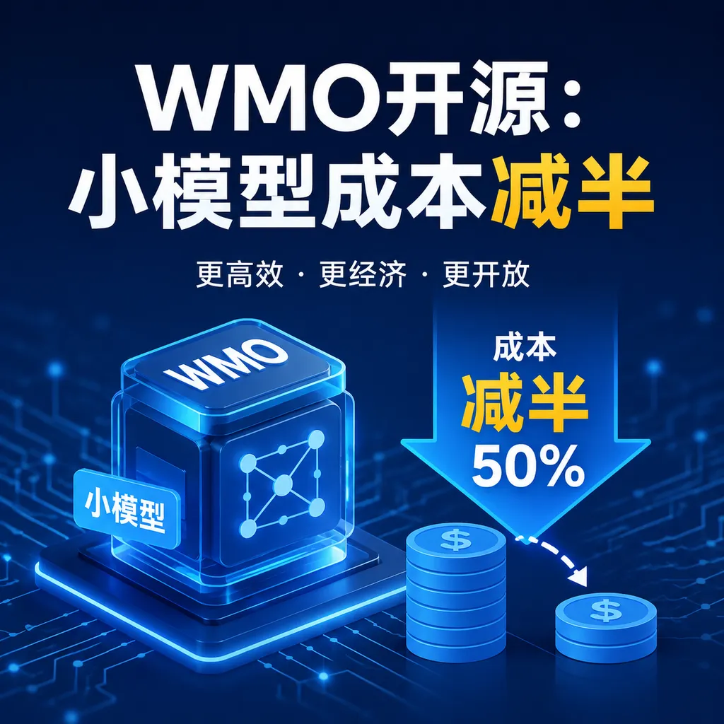 WMO开源:小模型成本减半